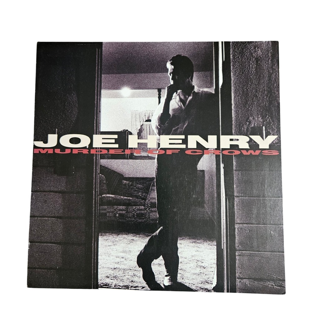 Joe Henry Murder of Crows Vintage 1989 Promo Flat Album Poster 12x12 D/S A&M